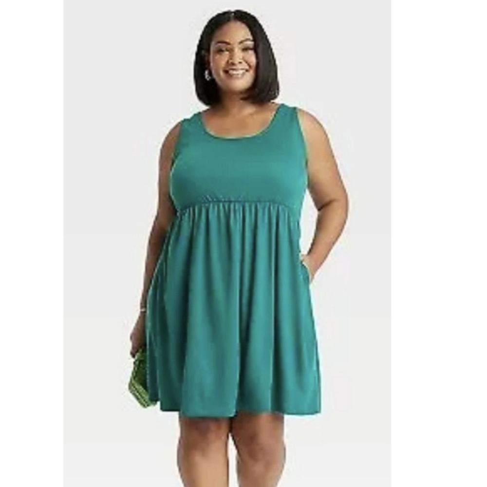 Babydoll w Pockets! Empire Waist